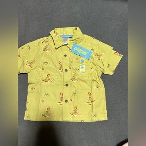 BNWT Gymboree Hawaii button up blouse shirt (size 2t)